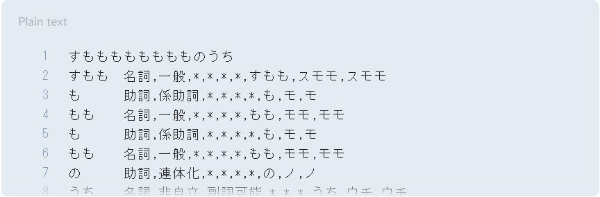 Word2vecと日本語の処理 01